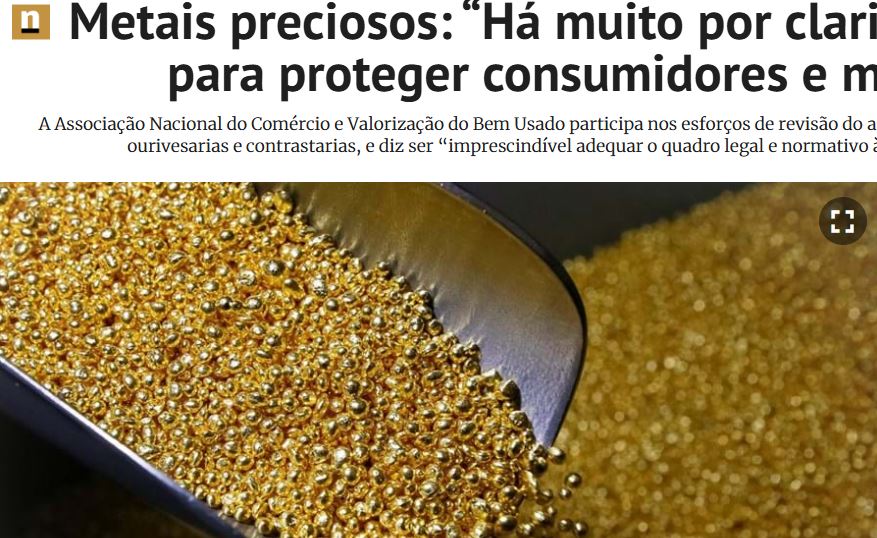 O SETOR OURIVESARIA É NOTICIA